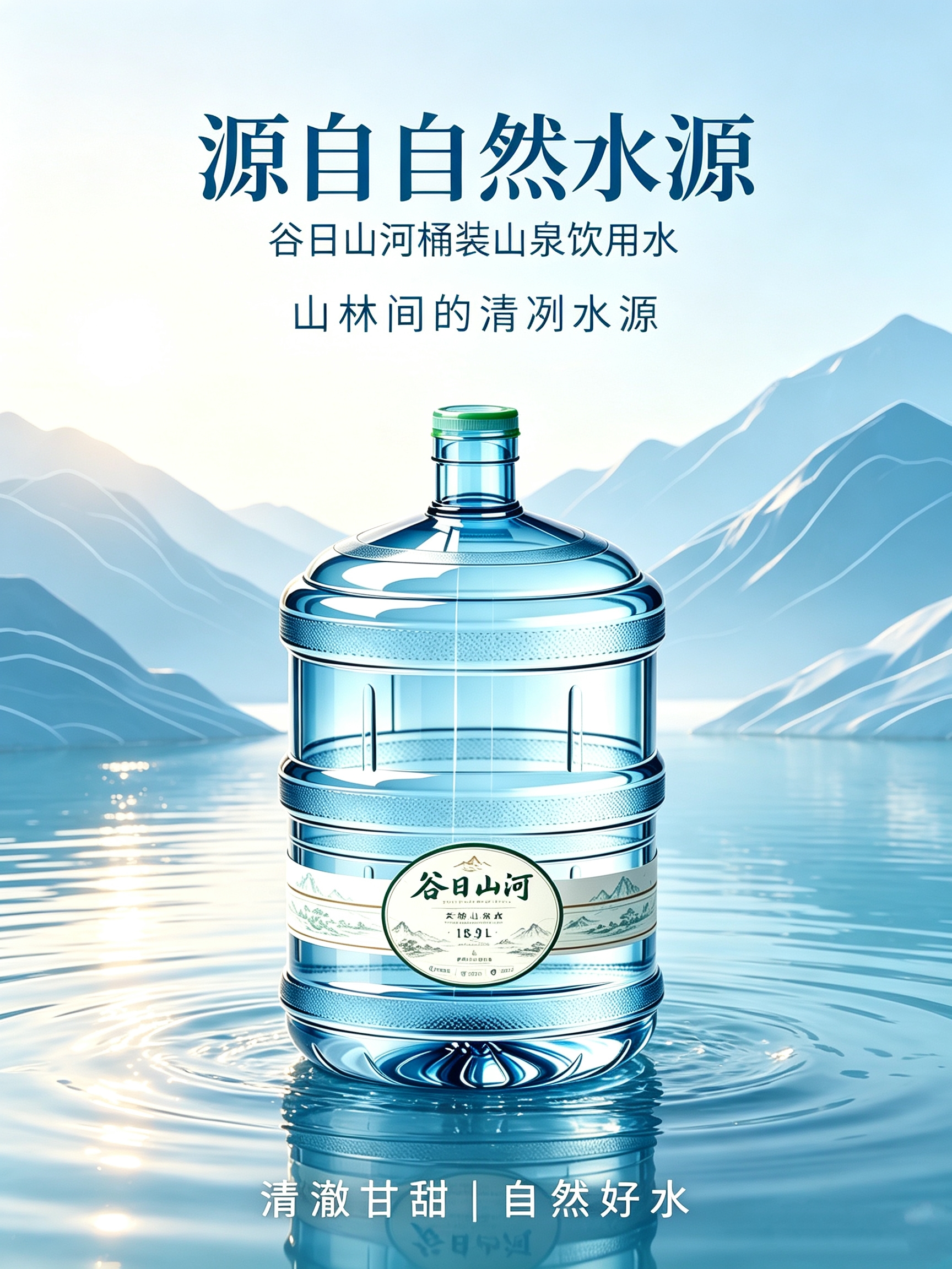源自自然水源。
