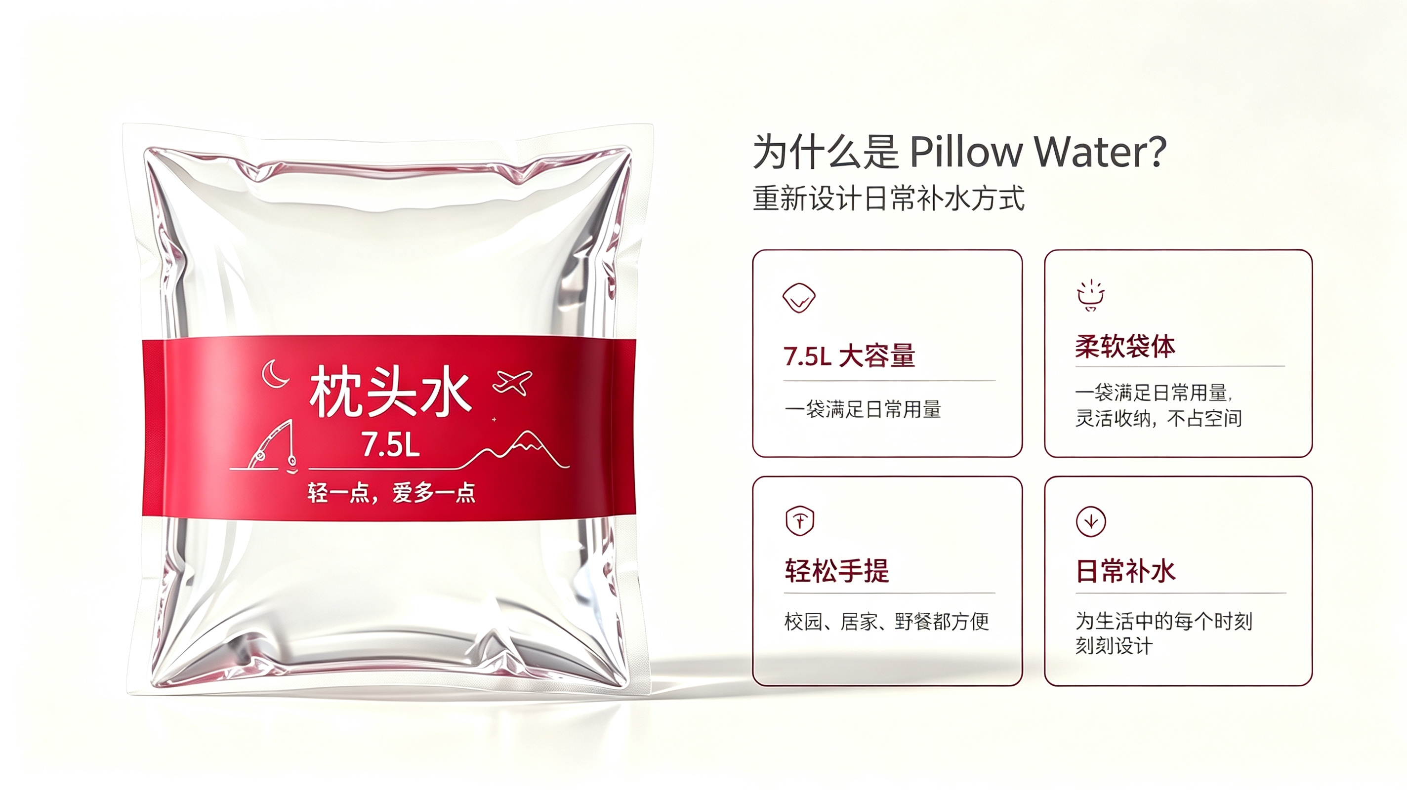 选择枕头水